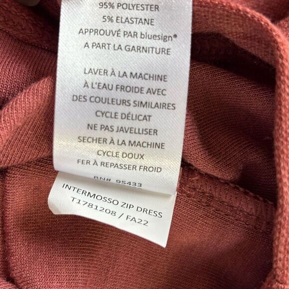 Toad & Co intermosso quarter zip dress size M - Picture 8 of 13